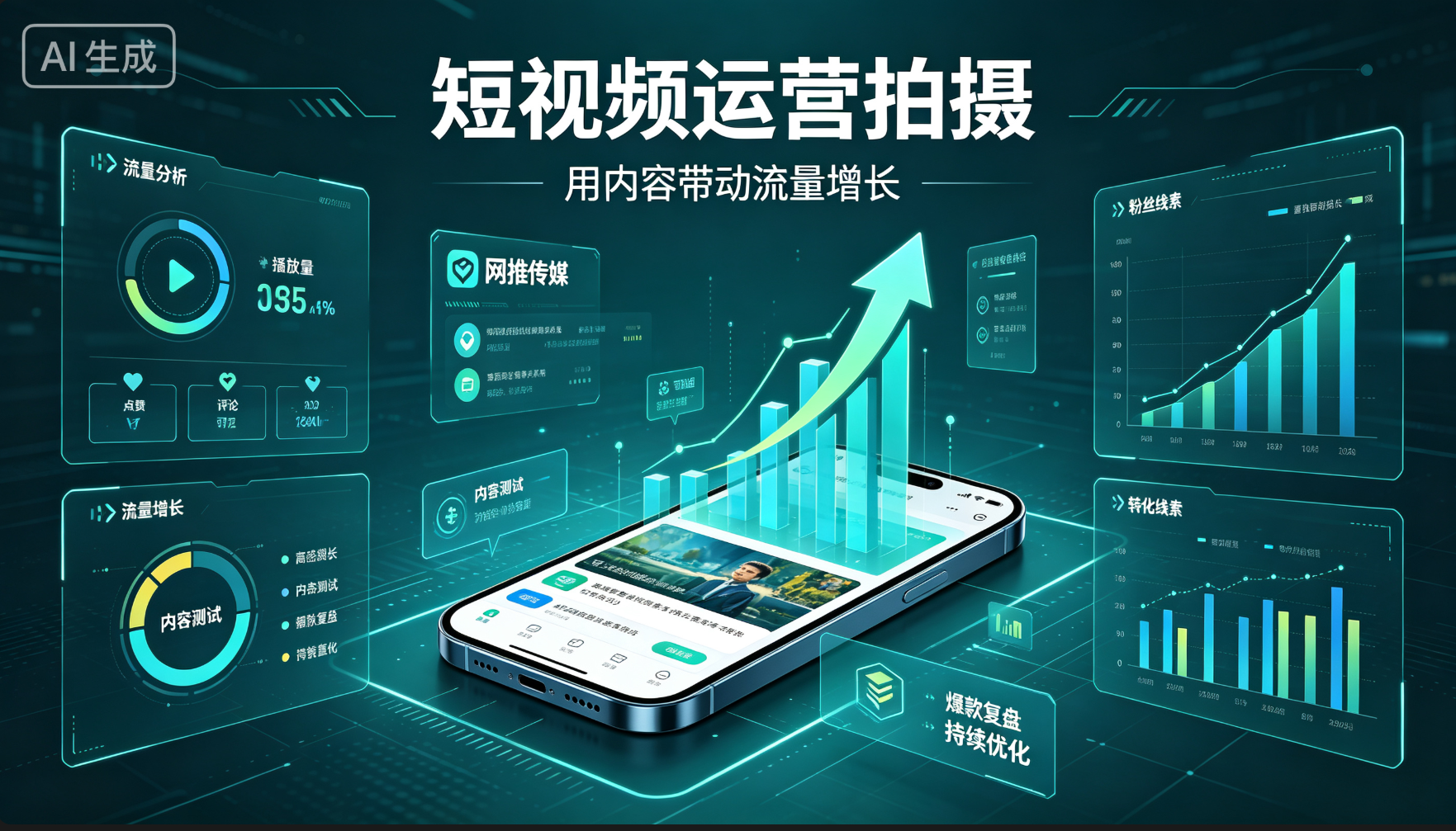 短视频运营拍摄与制作工作场景